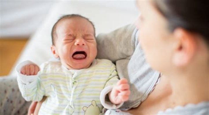 What does baby shrieking mean?