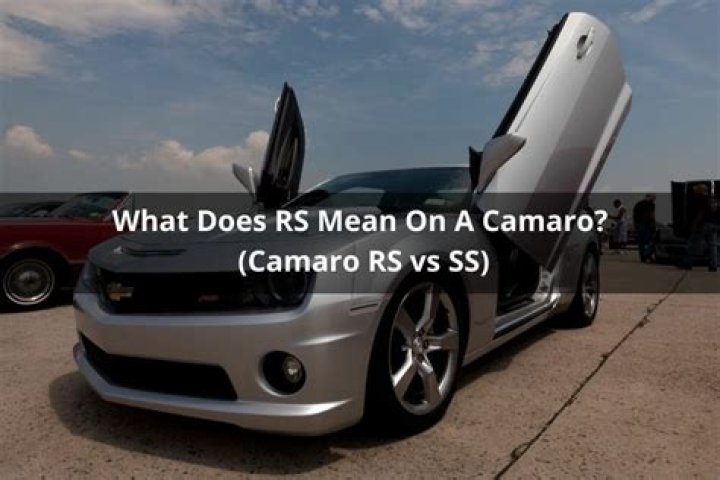 What does Camaro RS SS mean?