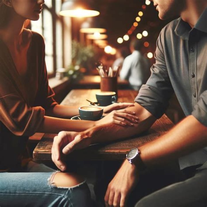 What does it mean when a woman touches her face while talking to you?