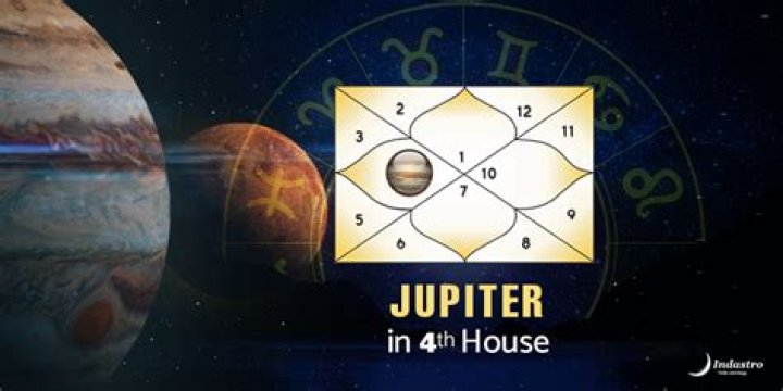 What does Jupiter in 4th house mean?