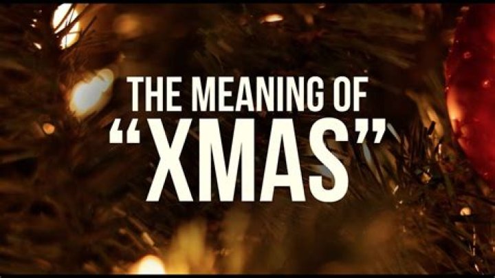 What does Xmas stand for?