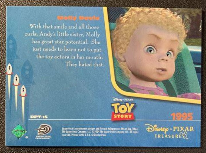 What happened to Molly in Toy Story?