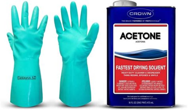 What household products have acetone?