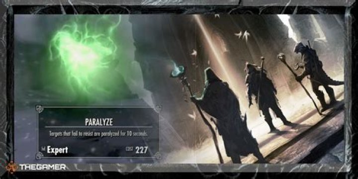 What ingredients paralyze you in Skyrim?