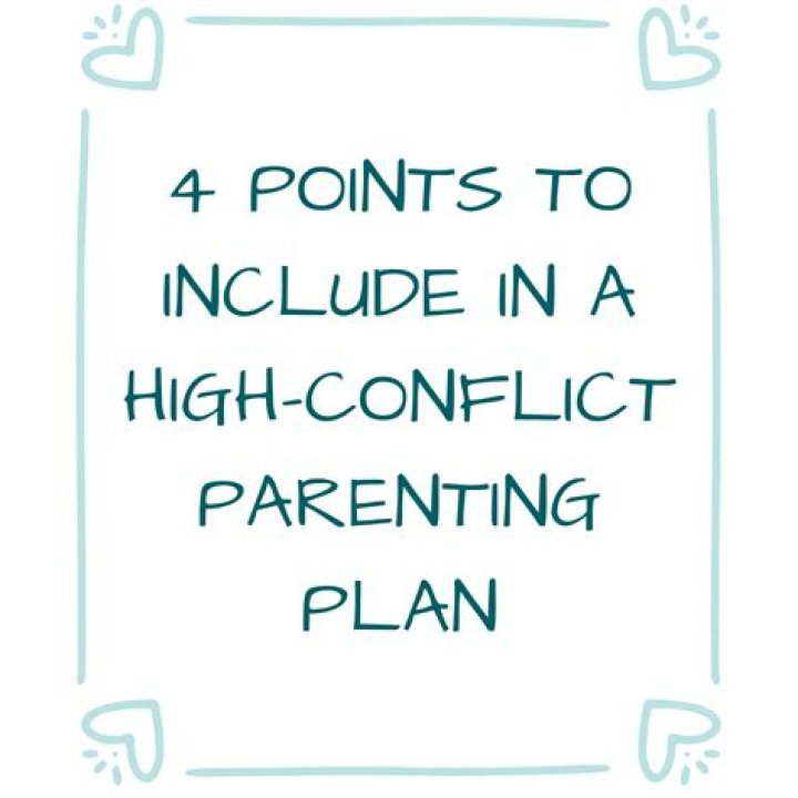 What is high conflict parenting?