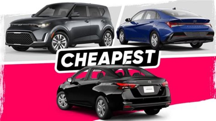 What is the cheapest color car to buy?