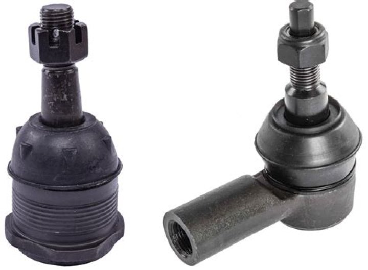 What is the difference between tie rod end and ball joint?