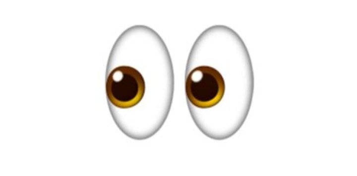 What is the eyeball emoji?