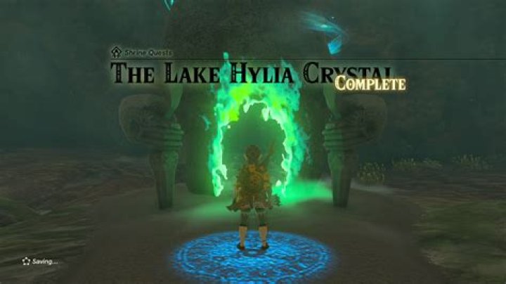 What is the helpful item on the east of Lake Hylia?