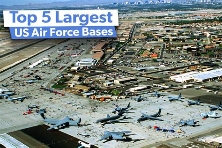 What is the largest US Air Force base in the world?