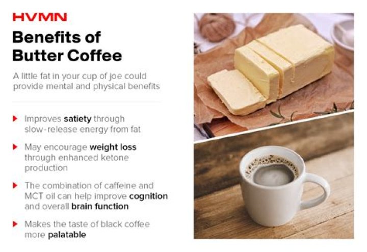 What is the purpose of putting butter in coffee?