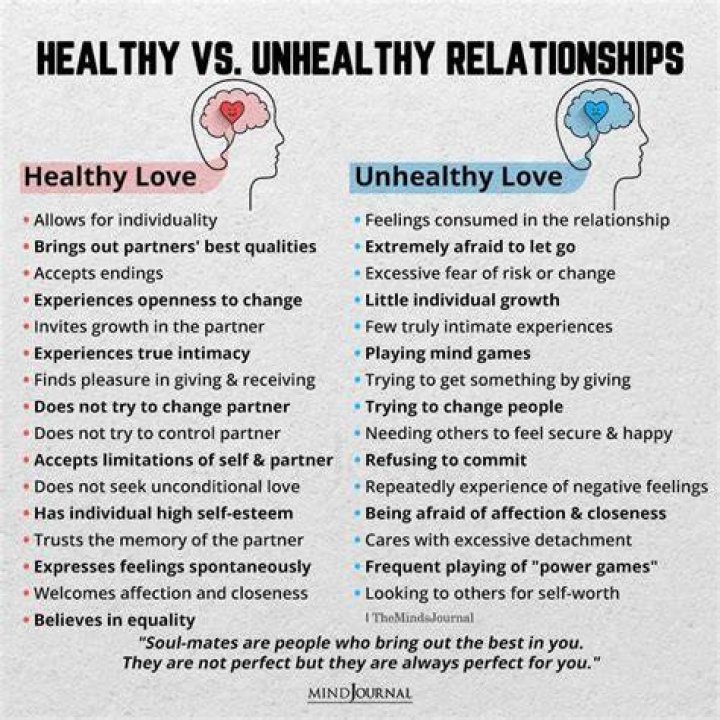 What is the secret to a healthy relationship?