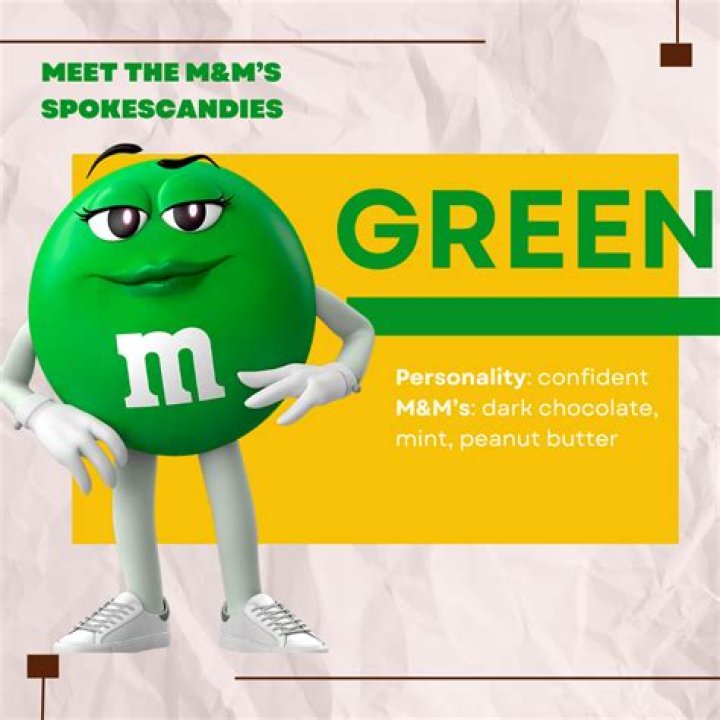 What is up with the green M&M?