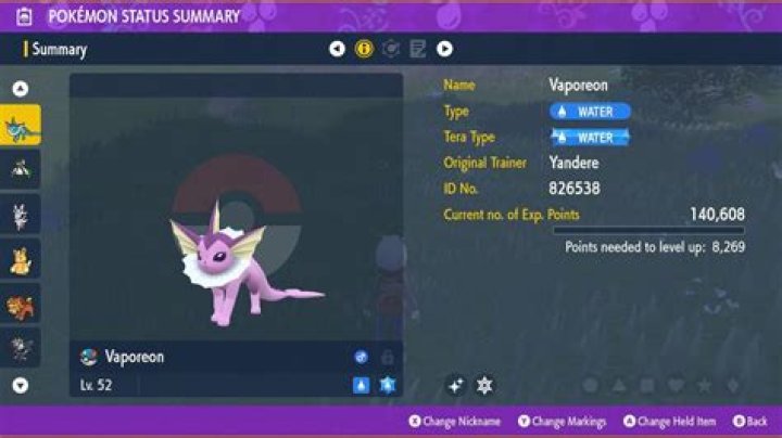 What should I name my vaporeon?