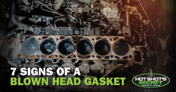 What sound does a blown head gasket make?