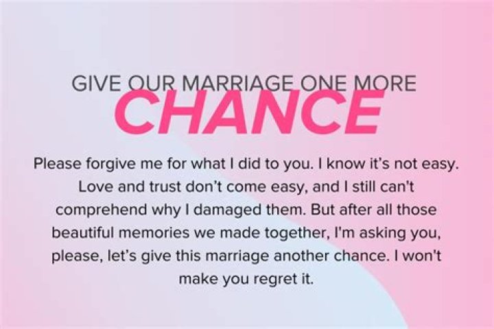 What to say after you've cheated?