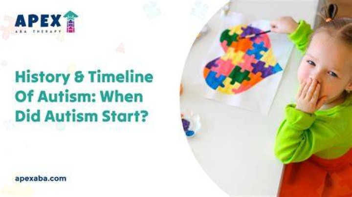 When did autism start showing up?
