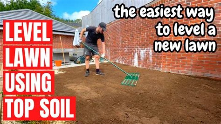 When should you put topsoil down?