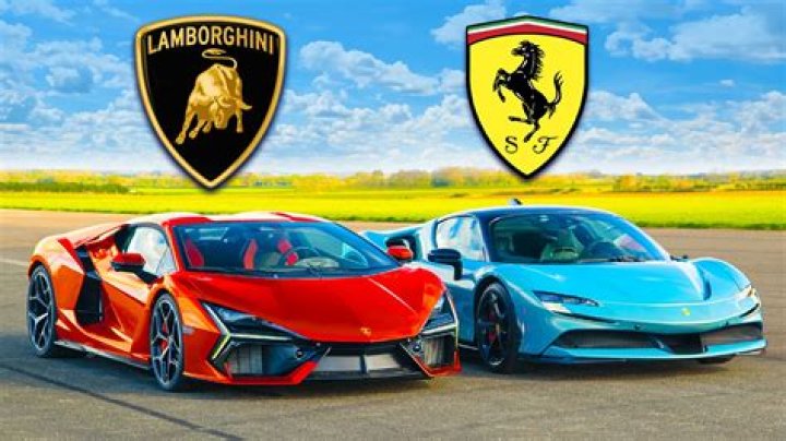 Which car is faster Lamborghini or Corvette?