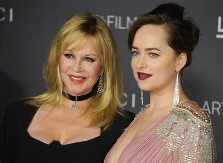 Who is Dakota Johnson grandmother?