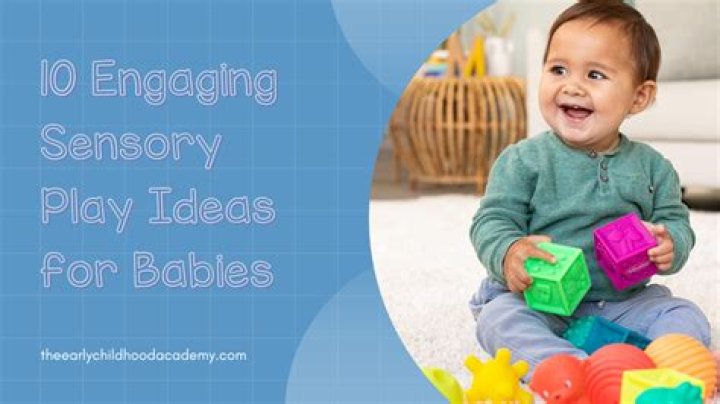 Why are sensory videos good for babies?