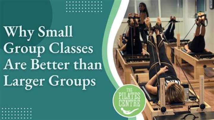 Why are smaller groups better?