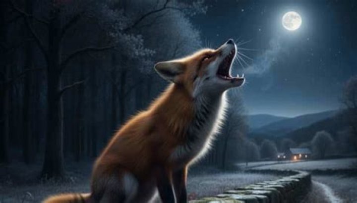Why do foxes cry at night?