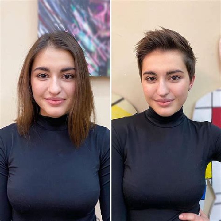 Why do girls cut their hair?