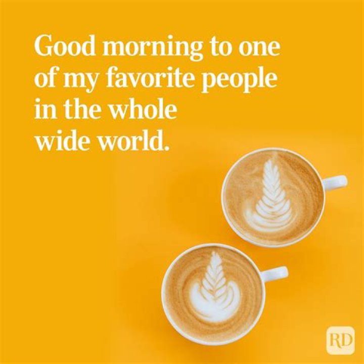 Why do people say good night and good morning?